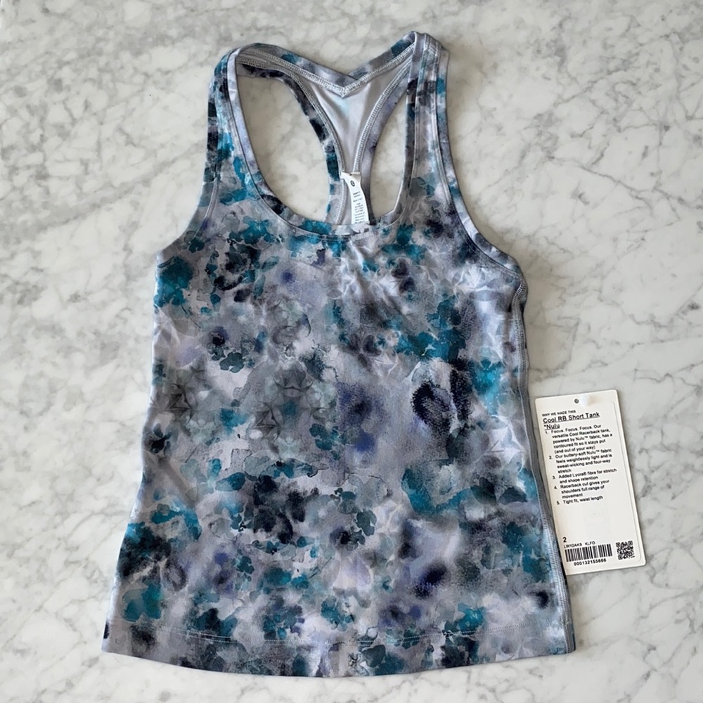 Lululemon cool racerback crop tank NWT